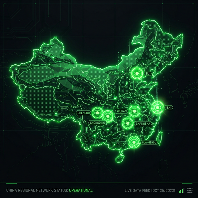 全国部署网络地图